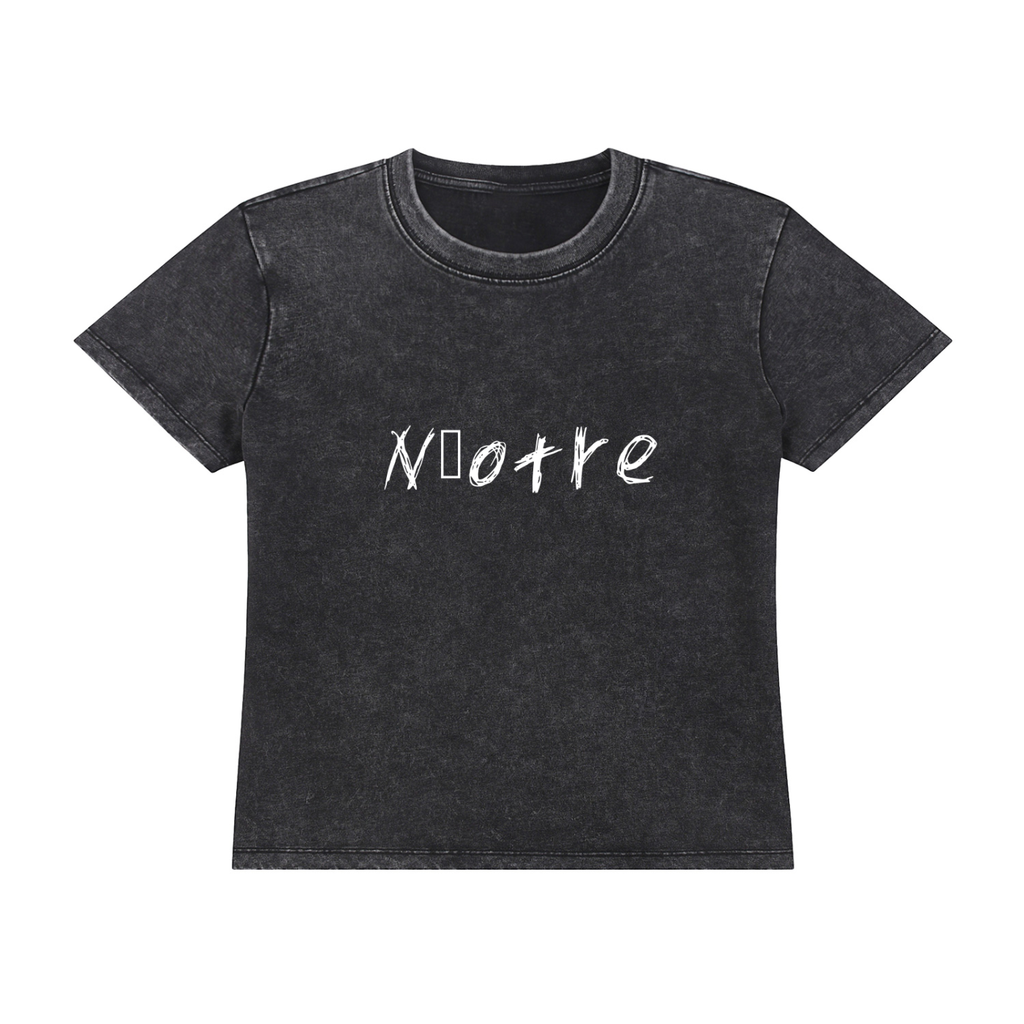 Néotre Vintage Wash Drop Shoulder T-shirt